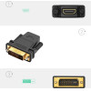 Ugreen HDMI adapter (female) - DVI 24 + 1 (male) FHD 60 Hz black (20124) - (20124-ugreen)