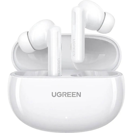 Ugreen HiTune T6 wireless headphones with ANC function + USB-A - USB-C cable - white - (15158-ugreen)