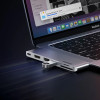 Ugreen HUB CM380 2xUSB C - HDMI/2xUSB 3.0/SD TF/USB C PD - gray - (80856-ugreen)