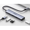 Ugreen HUB USB Type C splitter - 4x USB 3.2 Gen 1 silver (CM473 20841) - (20841-ugreen)