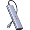 Ugreen HUB USB-C - 2 x USB-A / 2 x USB-C 20 cm CM473 - gray - (15395-ugreen)