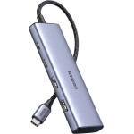 Ugreen HUB USB-C - 2 x USB-A / 2 x USB-C 20 cm CM473 - gray - (15395-ugreen)