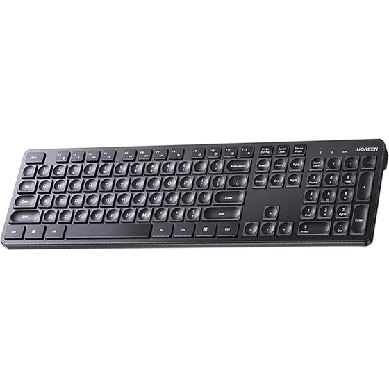 Ugreen KU004 90875 keyboard wired 1.5 m for Windows / MacOS - black - (90875-ugreen)