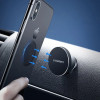 Ugreen LP123 30836 round metal plates for magnetic phone holders - black (2 pcs.) - (30836-ugreen)