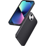 Ugreen LP626 Silky Silicone Protective Case Rubber Flexible Silicone Phone Case for iPhone 14 Plus Black (90920) - (90920-ugreen)