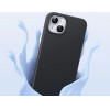 Ugreen LP626 Silky Silicone Protective Case Rubber Flexible Silicone Phone Case for iPhone 14 Plus Black (90920) - (90920-ugreen)