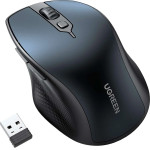 Ugreen MU101 ergonomic wireless mouse Bluetooth 2.4 GHz - blue - (15807-ugreen)