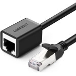 Ugreen NW112 11281 Network Ethernet Cable RJ45 (Female) - RJ45 (Male) F/UTP Cat. 6 1 Gbps 2m - black - (11281-ugreen)