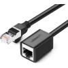 Ugreen NW112 11281 Network Ethernet Cable RJ45 (Female) - RJ45 (Male) F/UTP Cat. 6 1 Gbps 2m - black - (11281-ugreen)