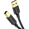 Ugreen printer cable USB-A - USB-B 480Mb/s 5m black (US135) - (10352-ugreen)