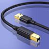 Ugreen printer cable USB-A - USB-B 480Mb/s 5m black (US135) - (10352-ugreen)