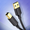 Ugreen printer cable USB-A - USB-B 480Mb/s 5m black (US135) - (10352-ugreen)