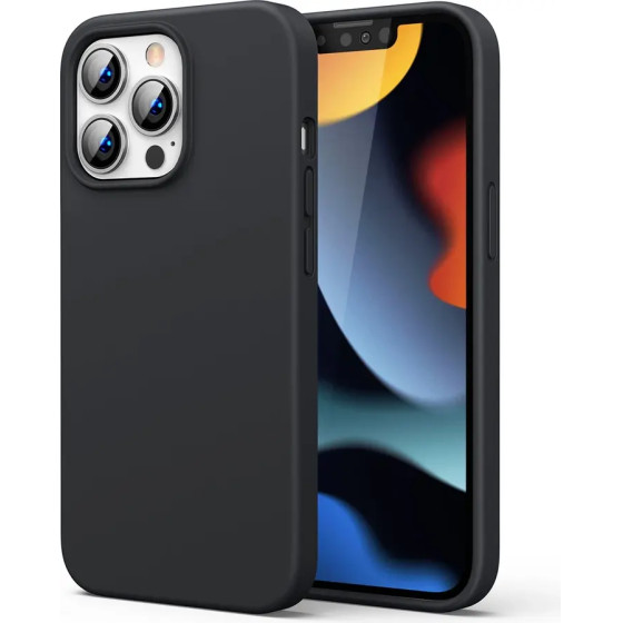 Ugreen Protective Silicone Case rubber flexible silicone case cover for iPhone 13 Pro Max black - (80677-ugreen)