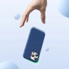 Ugreen Protective Silicone Case rubber flexible silicone case cover for iPhone 13 Pro Max blue - (80678-ugreen)