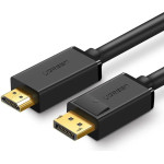 Ugreen unidirectional DisplayPort to HDMI Cable 4K 30Hz 32 AWG 1.5m Black (DP101 10239) - (10239-ugreen)
