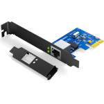 Ugreen US230 Gigabit 10/100/1000Mbps PCI-E Network Card - Black - (30771-ugreen)