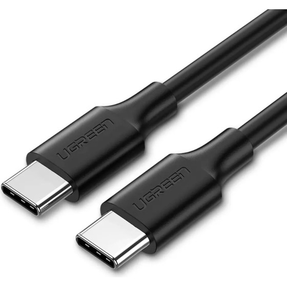 Ugreen US286 USB-C - USB-C PD QC 3A 480Mb/s cable 0.5m - black - (50996-ugreen)