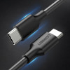Ugreen US286 USB-C - USB-C PD QC 3A 480Mb/s cable 0.5m - black - (50996-ugreen)