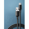 Ugreen US287 60117 USB-A / USB-C 3A cable 1.5m - black - (60117-ugreen)