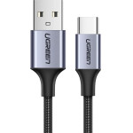 Ugreen US288 60124 USB-A / USB-C QC 3.0 3A Cable 0.25m - Gray - (60124-ugreen)