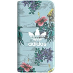 Adidas Booklet Case Floral for iPhone X / XS - Gray - (KAT05991-0)