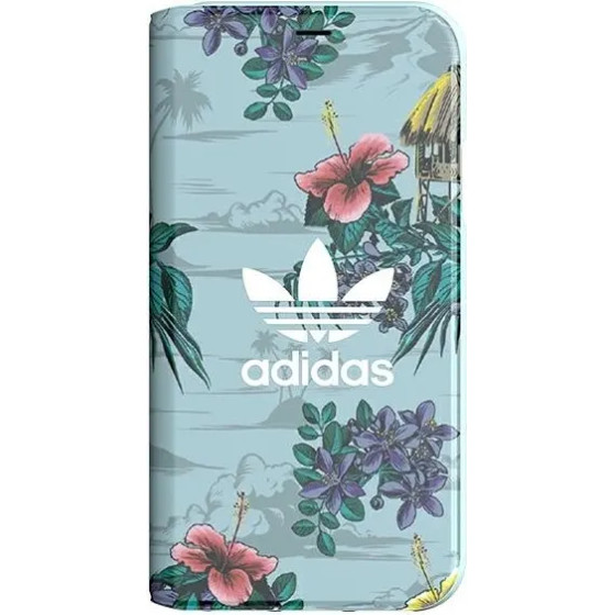 Adidas Booklet Case Floral for iPhone X / XS - Gray - (KAT05991-0)