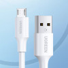 Ugreen US289 60142 micro USB / USB-A cable 1.5m - white - (60142-ugreen)