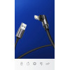 Ugreen US299 60521 angled Lightning / USB-A MFi cable 2.4A 1m - black - (60521-ugreen)