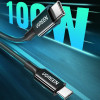 Ugreen US300 USB-C / USB-C 480Mb/s 5A 2m cable - black - (80372-ugreen)