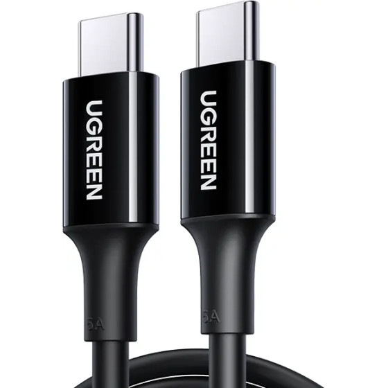 Ugreen US300 USB-C / USB-C 480Mb/s 5A 2m cable - black - (80372-ugreen)