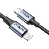 Ugreen US304 60759 Lightning - USB-C 2.0 MFi Cable 1m - Gray - (60759-ugreen)