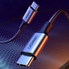 Ugreen US316 70428 USB-C - USB-C PD QC FCP Cable 100W 5A 480Mb/s 1.5m - Gray - (70428-ugreen)