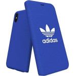 Adidas Booklet Case Canvas iPhone X/Xs blue/niebieski 30279 - (KAT05096-0)