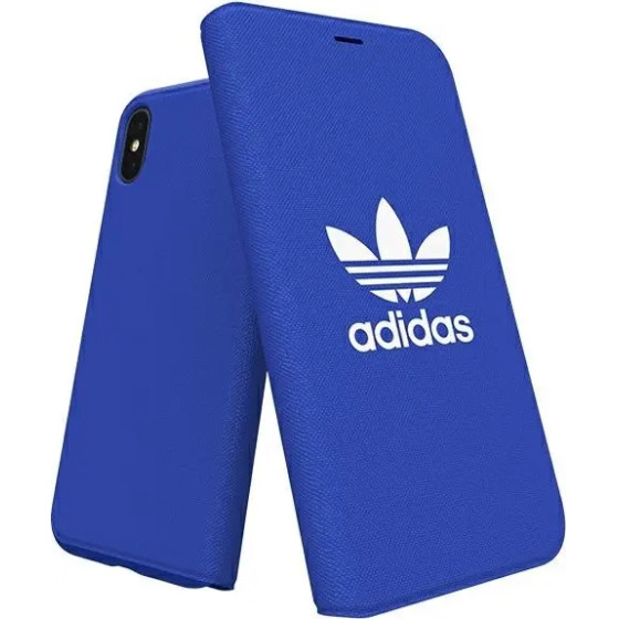 Adidas Booklet Case Canvas iPhone X/Xs blue/niebieski 30279 - (KAT05096-0)