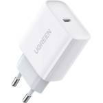 Ugreen USB charger Power Delivery 3.0 Quick Charge 4.0+ 20W 3A white (60450) - (6957303864508)