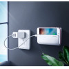Ugreen wall mount smartphone stand for charging white (30394) - (30394-ugreen)