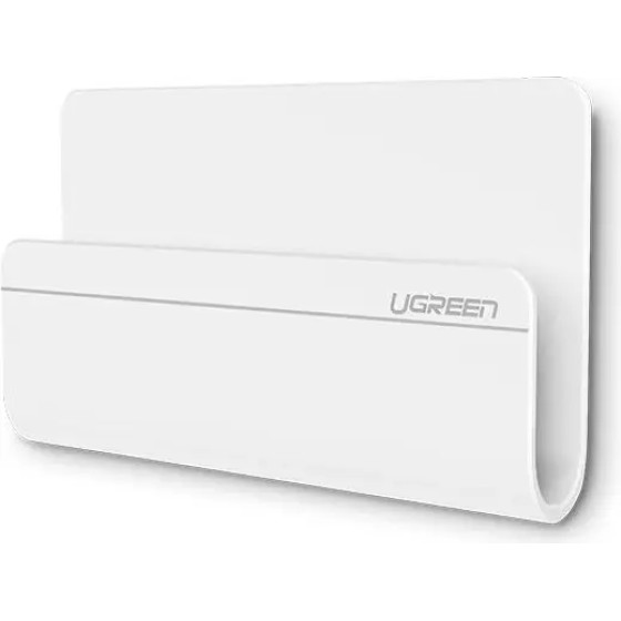 Ugreen wall mount smartphone stand for charging white (30394) - (30394-ugreen)