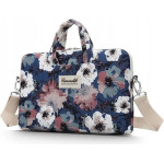 Canvaslife Briefcase 15-16'' Laptop Bag - Navy Blue and White - (15442-0)