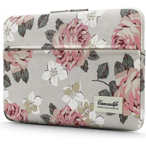 Canvaslife Sleeve for 13-14'' Laptop - White and Pink - (15438-0)