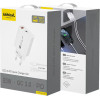 Hurtel 20W USB-A USB-C Wall Charger with 1m USB-C - Lightning Cable - White - (A6MAXL)