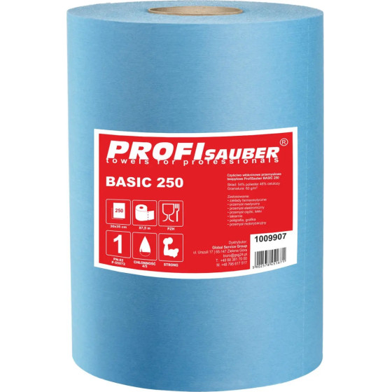 Profi Sauber Dust-free non-woven industrial cleaning cloth ProfiSauber BASIC 250 - (1009907-0)
