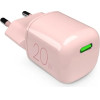 Puro Elektrik Puro 20W GaN USB-C Wall Charger - Pink - (PUFCMTCUSBC20WGROSE)