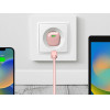 Puro Elektrik Puro 20W GaN USB-C Wall Charger - Pink - (PUFCMTCUSBC20WGROSE)