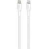 Puro Elektrik Puro Fabrik USB-C - Lightning Cable with MFI 1.2m - White - (PUCAPLTUSBCFABK4WHI)