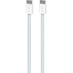 Puro Elektrik Puro Fabrik USB-C - USB-C Cable 1.5m 60W 480mbps - Blue - (PUCCCFABK415MTLBLUE)