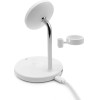 Puro Elektrik Puro Mag Station 3 in 1 Inductive Charger with Stand - White - (PUFCCSQIMAG2WHI)