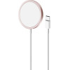 Puro Elektrik Puro Magnetic Wireless Induction Charging Station USB-C, MagSafe compatible, 1m, pink - (CUSBCMAG1ROSE)