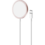 Puro Elektrik Puro Magnetic Wireless Induction Charging Station USB-C, MagSafe compatible, 1m, pink - (CUSBCMAG1ROSE)