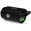 Puro Elektrik Puro Mini 30W Power Delivery USB-C USB-A Car Charger - Black - (FCMCHUSBAC30WBLK)