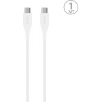 Puro Elektrik Puro Plain USB-C - USB-C Power Delivery Cable 2m - White - (CUSBCUSBC2MTWHI)